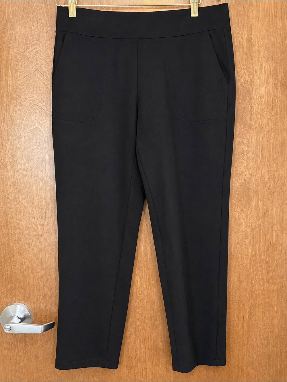 Denim & Co. Petite EasyWear French Terry Pant size MP new A671464